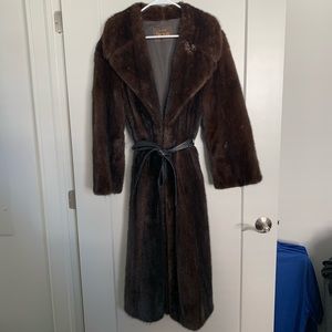 Full Length REAL FUR Coat